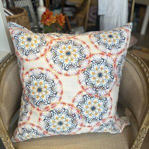 Bay Multi Euro Pillow Cover by John Robshaw